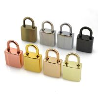 【CC】⊙❈  1pcs Metal Padlock for Fashion Lock Buckle Luggage Clasp Handbags Hardware Accessories