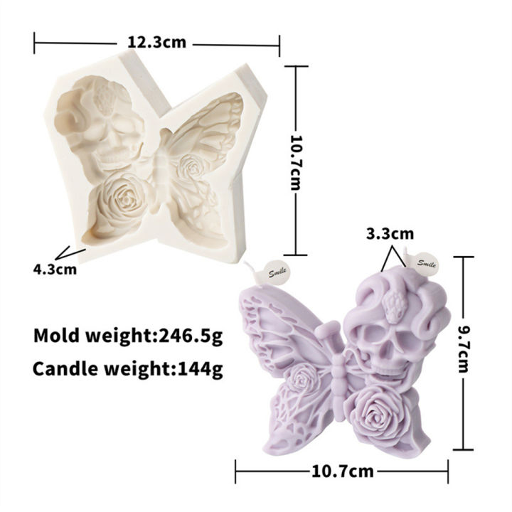 diy-craft-molds-kitchen-accessories-tools-unique-candle-making-funky-home-decor-floral-silicone-candle-mold-angel-butterfly-embossed-molds-halloween-skull-butterfly-baking-cake-mold