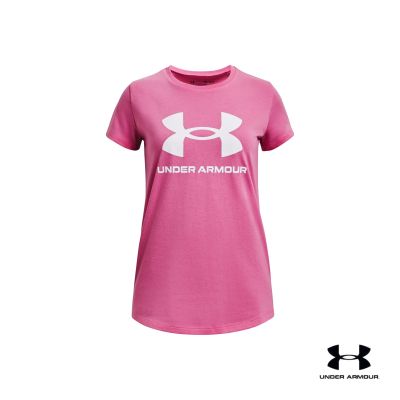 Under Armour Girls UA Sportstyle Graphic Short Sleeve