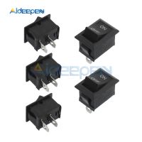 【CW】 10Pcs/lot 125V 250V 6A KCD1-101 2Pin Snap-in On/Off Car Boat Round Rocker Push Toggle