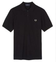 Fred perry mens polo collar short-sleeved POLO shirt mens summer FP wheat ear slim fitting cotton T-shirt T-shirt