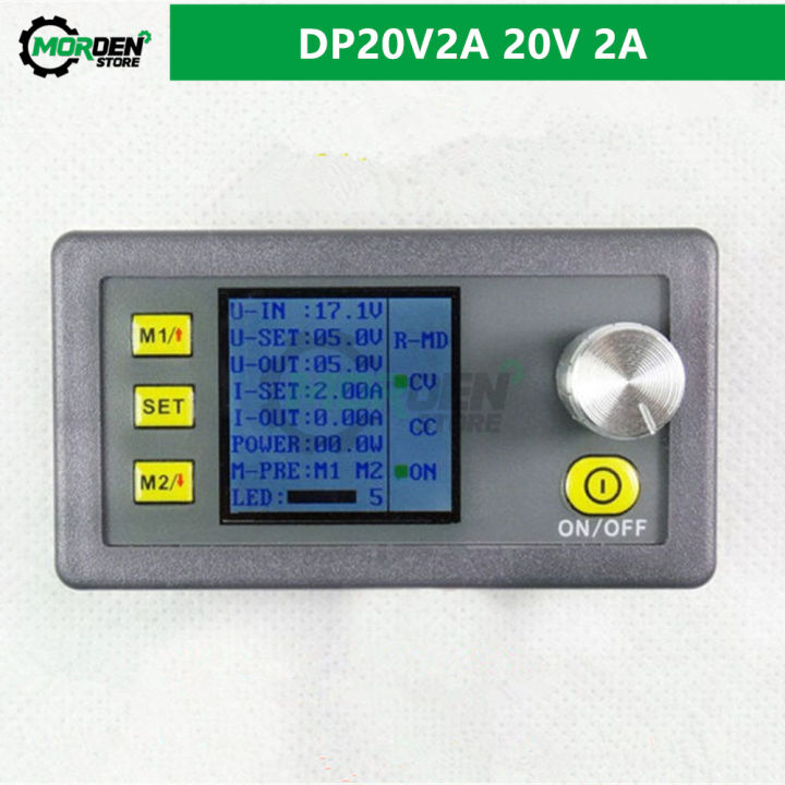 dp50v5a-แรงดันคงที่คงที่ในปัจจุบันขั้นตอนลงโปรแกรมโมดูลแหล่งจ่ายไฟแปลงแรงดันไฟฟ้าโวลต์มิเตอร์30โวลต์50โวลต์