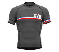 2020 Slovenia Short Sleeve Cycling Jersey high quality Mountain Bike MTB Maillot Bicycle Shirt Sport Clothes Back pocket zipper