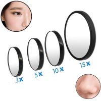 【BEIBEI】 Multi-Size High Magnification Blackhead Magnifying Glass Makeup Mirror Female New Suction Cup Type Multi-Fold Portable Mirror