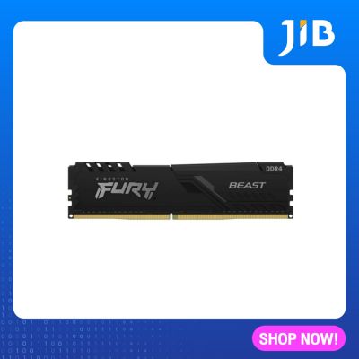 8GB (8GBx1) DDR4/3200 RAM PC (แรมพีซี) KINGSTON FURY BEAST BLACK (KF432C16BB/8)