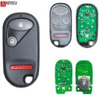 Keyecu รถรีโมทรายการ Keyless ปุ่มที่ห้อยกุญแจ21สำหรับ Honda Element Cr-V Civic Si Fcc: Oucg8d-344h-a