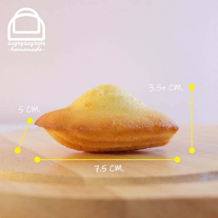 madeleine-มาเดอลีน-ขนมไข่ฝรั่งเศส-หอมเลม่อน-ชุ่มเนย