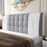 {Lizi อุปกรณ์ตกแต่งบ้าน,Cover Headboard เครื่องนอนผ้ากำมะหยี่หนังหรูหราพร้อมแผ่นรองหัวโตะหมอนอิงหมอนสำหรับปลอกหุ้มหัวไม้กอล์ฟเตียงทาทามิพร้อมฟองน้ำ