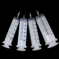 ✆ 1m Tube 150ml-500ml Large Capacity Syringe Syringes Reusable Pump Measuring Feeding Ink Big Syringe Hydroponics Nutrient