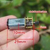 ✘☫❣ Mini N30 Gear Motor DC 3V-6V 31RPM Slow Speed Full Metal Gearbox Gear Reduction Motor Robot Car Model Recuder Motor