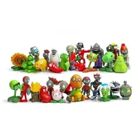 30pcs/lot Plants vs Zombies PVZ Plant and Zombies PVC Action Figures Toy Collection Model Toys Dolls Gifts for Home Decoration