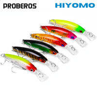 PROBEROS 1Pcs Sinking Minnow 7ซม. 4G Hard Plastic Lure Casting Mini Minnow Lure เหยื่อตกปลาน้ำจืด8 # Treble Hook ชุดตกปลาน้ำเค็ม DW1327