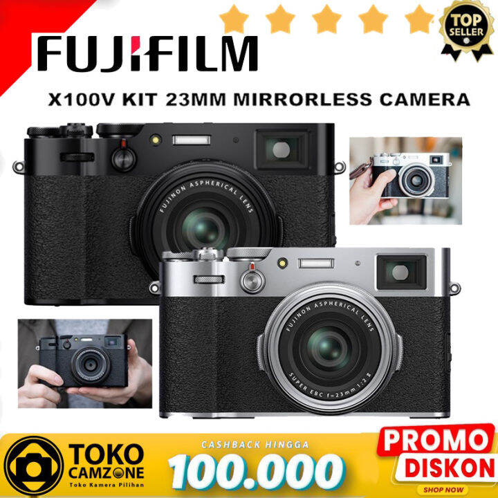 Fujifilm X100V / X100V Mirrorless Camera Lazada Indonesia
