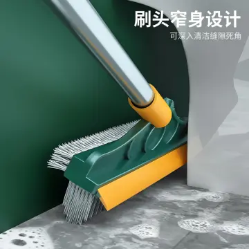 Bathroom Cleaning Brush, Long-handle Tile Scrub Brush, Floor & Gap