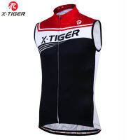 X-Tiger Pro เสื้อกั๊กนักปั่นจักรยานฤดูร้อนชุดขี่จักรยานสไตล์เสื้อรัดรูป Ropa Ciclismo Hombre แขนกุดจักรยานเสือภูเขาขี่จักรยานชุดเจอร์ซีย์เล่นกีฬา