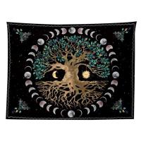 Tree for Life Tapestry for Bedroom Moon and Sun Wall Hanging Tapestry Psychedelic Wall Hanging Art Decor for Teens Kids Adults Living Room Dorm Bedroom justifiable