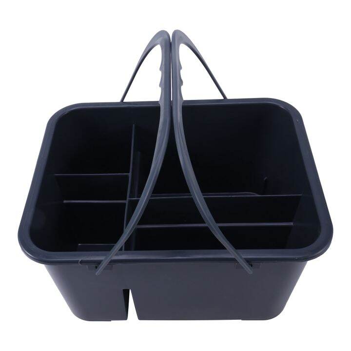 2x-sundries-cleaning-basket-plastic-portable-tool-box-storage-basket-hotel-cleaning-cleaning-sanitation-tool-basket