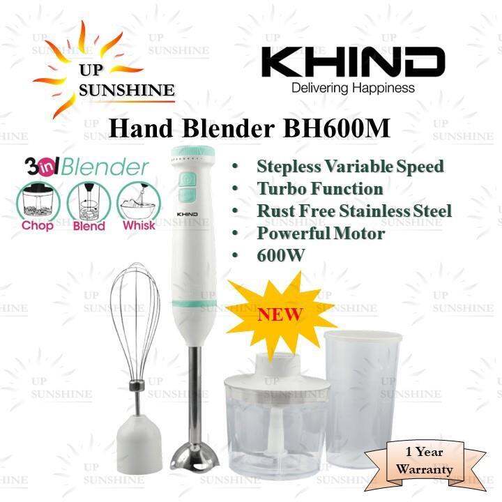 Hand blender Khind Hand Blender BH600M Lazada