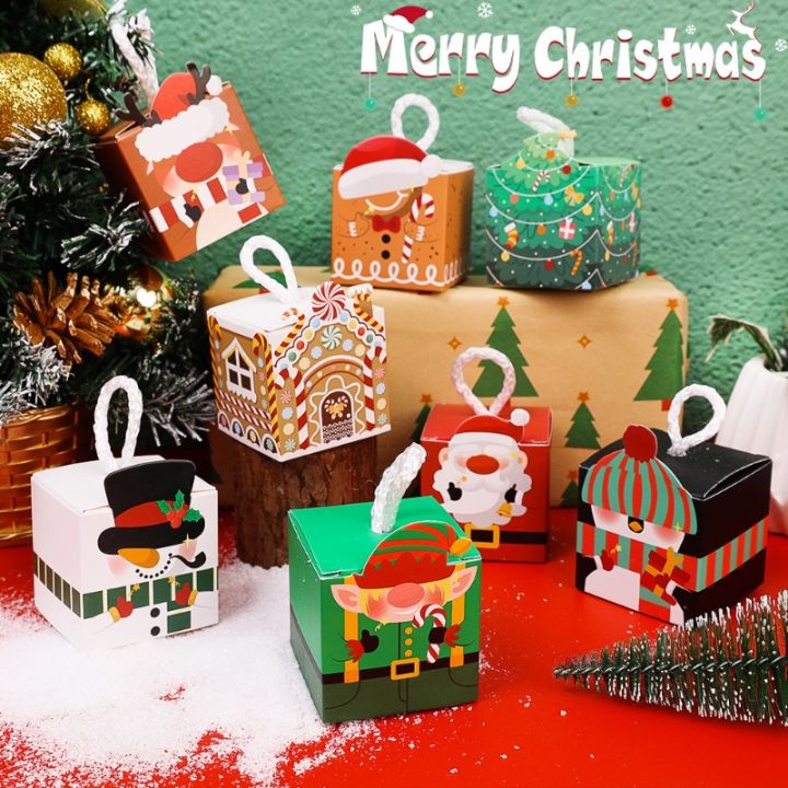 ช็อคโกแลตลูกกวาดมนุษย์หิมะคริสต์มาสซานตาคลอสกวางเอลก์1-3-5ชิ้นเครื่องตกแต่งปาร์ตี้คริสต์มาสกล่องซองพลาสติกใส่คุ้กกี้