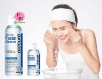 OXECURE Ultra Gentle Facial Cleanser For Sensitine Skin อ๊อกซีเคียว อัลตร้า เจนเทิล เฟเชี่ยล คลีนเซอร์ เจลล้างหน้า สำหรับผิวแพ้ง่าย #สีฟ้า (50มล./120มล.) 1ขวด