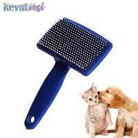 Pet Needle Combs Massage Pet Hair Remover Brush Cats Fur Cleaning Stainless Non-Slip Flea Chihuahua Pet Grooming Dog Supplies