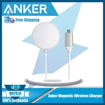 Anker 313 Magnetic Wireless Chargers 5 ft Built-in USB-C Cable