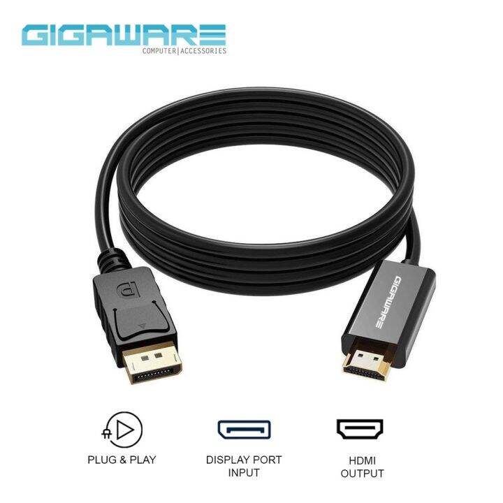 1080P DisplayPort Input to HDMI Output Adapter Lazada PH