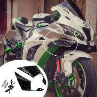 อะไหล่รถยนต์สำหรับ Kawasaki ZX10R Winglet Fairing ด้านแอโรไดนามิคชุดปีกสลักเกลียวคงที่ ZX-10R 2011-2017 2018 2019 2020 ZX อุปกรณ์10R 87Tixgportz