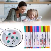 Magic Water Color Floating Pen Wholesale 12 Colors 8 Floating Pen Whiteboard Pen Suspension Colors U0F9