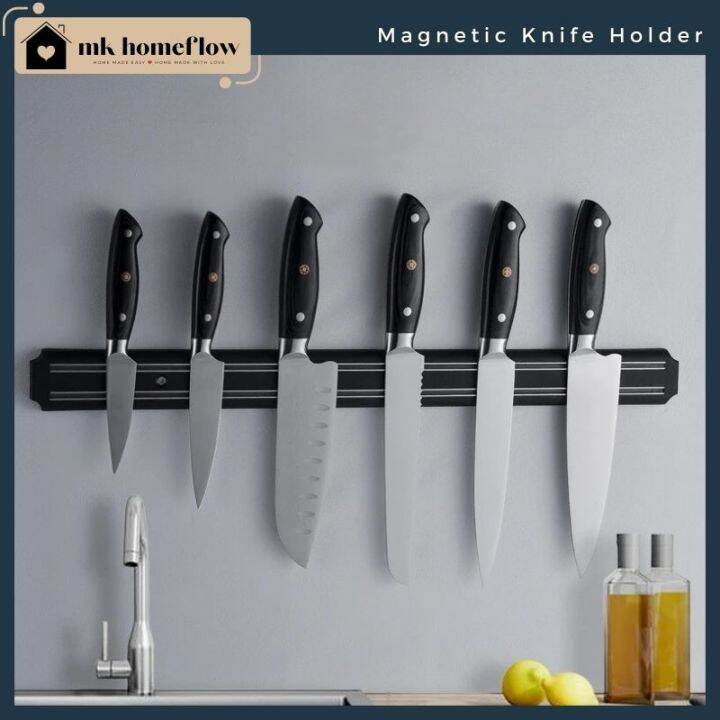 MK HomeFlow Knife Holder for Wall, Stainless Steel Knife