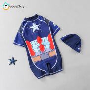 Tootplay 2 Chiếc Đồ Bơi Hoạt Hình Hreo Một Mảnh Cho Bé Trai Đồ Bơi Nhanh