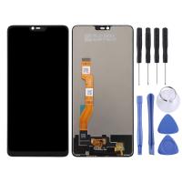 【จัดส่งฟรี】หน้าจอ LCD TFT สำหรับ OPPO F7/A3พร้อม Digitizer ประกอบเต็มตัวเครื่อง (สีดำ)