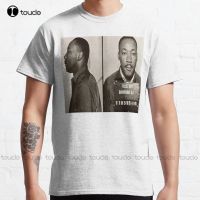 Martin Luther King Jr Mugshot 1963 Classic T-Shirt Vintage T Shirts For Men Custom Gift Outdoor Simple Vintag Casual T Shirts