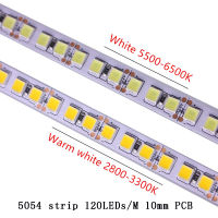 5เมตรนำแถบแสง5054 5050 SMD 60LED 240LED 2835 5630 12โวลต์ DC ที่มีความยืดหยุ่น LED เทปสำหรับตกแต่งบ้าน CCT RGBWW RGBCCT RGB *