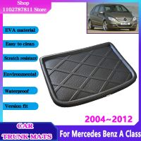 เสื่อปูพื้นฝาหน้าฝาหลังกระโปรงรถสำหรับ Mercedes Benz W169คลาส2005 ~ 2012อุปกรณ์เสริมกันน้ำทำความสะอาดง่ายปกป้องแผ่นเก็บของ3D EVA