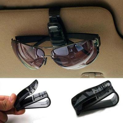 Universal Sun Clicks Vehicle For Holding Glasses, Card, Parking Ticket, Car Goggles Clip Universal Sun Visor Sunglasses Eye Glasses Card Holder Clip Car Vehicle Accessory