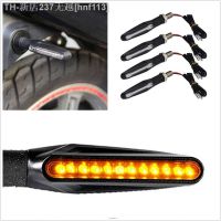 【CW】♈♛  1PCS Motorcycle Turn Signals 12 SMD Tail Flasher Flowing Blinker IP68 Bendable Flashing Lights