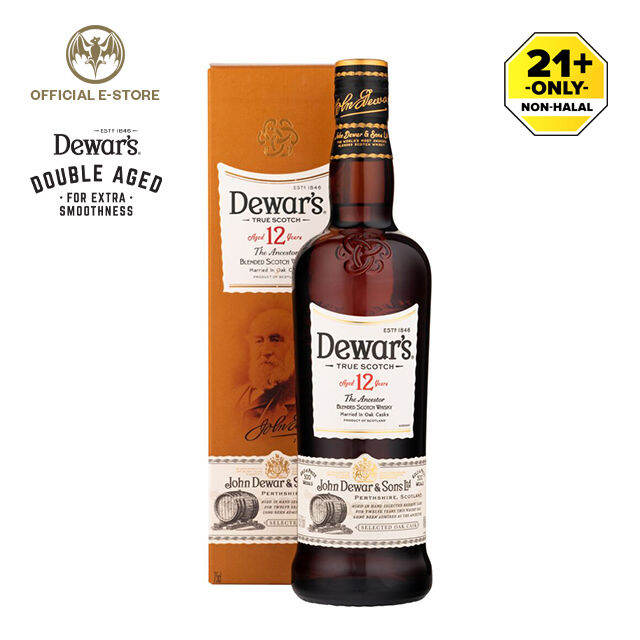 Dewar's 12 Year Old Blended Scotch Whisky 750ml Lazada