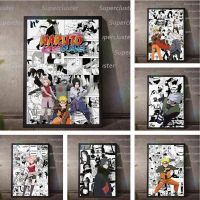 ❦۞❡ ภาพโปสเตอร์ ผ้าแคนวาส ลายการ์ตูนนารูโตะ Itachi Kakashi Sakura Sasuke Boruto Luffy Ace Sabo สําหรับตกแต่งบ้าน