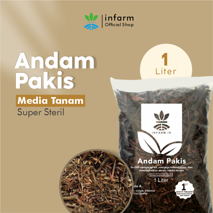 INFARM - Andam Pakis Cacah Media Tanam Tanaman Hias Steril ...