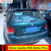 For Volkswagen VW Golf 6 MK 6 Wagon ABS Plastic Unpainted Look Rear Trunk Wing Car Body Kit Accessories 2008 2009 - 2013