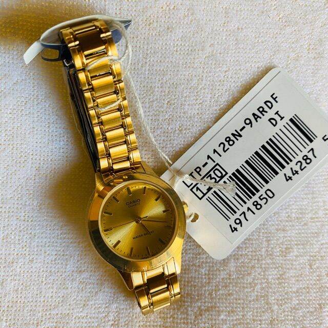 Casio Ladies Gold LTP 1128 N-9 Authentic | Lazada PH