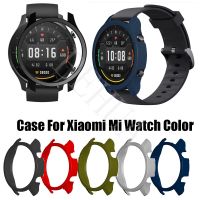 PC Protective Case Cover For Xiaomi MI Watch Color Smart Watch Replacement Hard Protection Cases Bumper Wristband Accessories