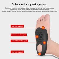 1 Shoes Orthopedic Insoles Invisible Flat Feet Arch Support Plantar Fasciitis Insole Inserts Foot Soles Orthotic