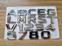 วัดก่อนสั่งซื้อ แยกขายตัวอักษรฟ้อนเบนซ์ Mercedes Benz letter logo A B C GLK CLA-Class C180 C200 c220 C300 c320 C350