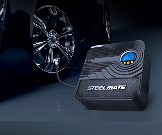 Bơm lốp ô tô steelmate p05, p03 tự ngắt ,bơm ô tô cực khỏe - ảnh sản phẩm 6