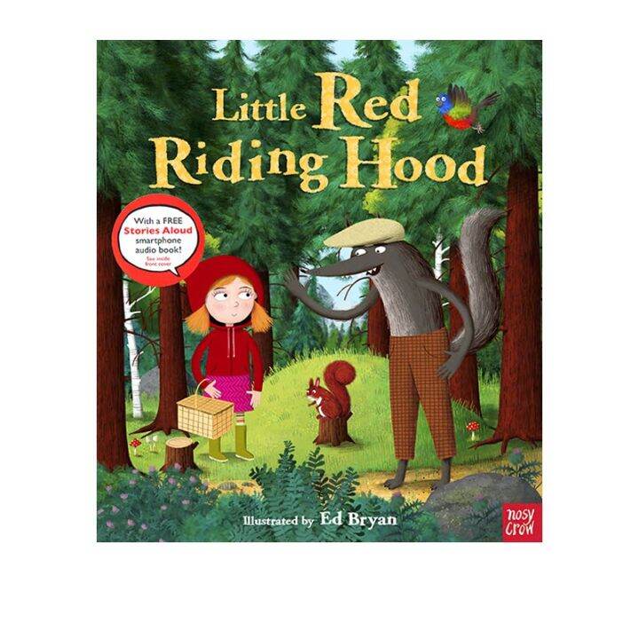 Original English fairy tales Little Red Riding Hood children's English ...