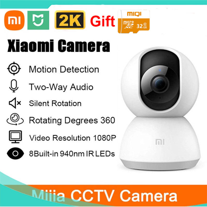 Xiaomi 2k Smart Camera 360 ° mi CCTV Home Security Cam WiFi IP indoor
