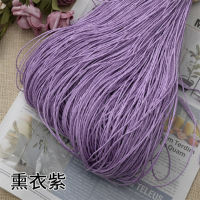 500glot Raffia Straw Yarn Crochet Yarn For DIY Knitting Summer Straw Hat Handbags Cap Cushions Baskets Material Thread