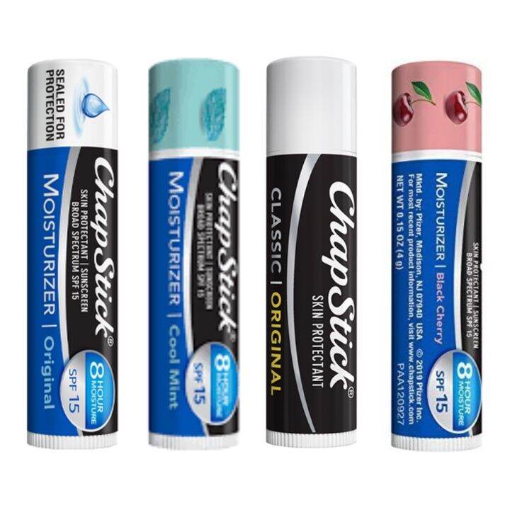 ChapStick Skin Protectant Lip Balm Original (4 grams or 0.15 oz per ...